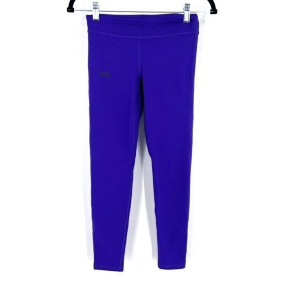 Under Armour Women's Low Rise Training Yoga Legging Pants Royal Blue Size XS - Picture 1 of 9